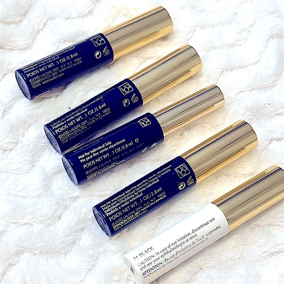 NEW: Esteer Lauder 5pc “Black” Lengthy Lashes Mascara Set - Picture 3 of 13
